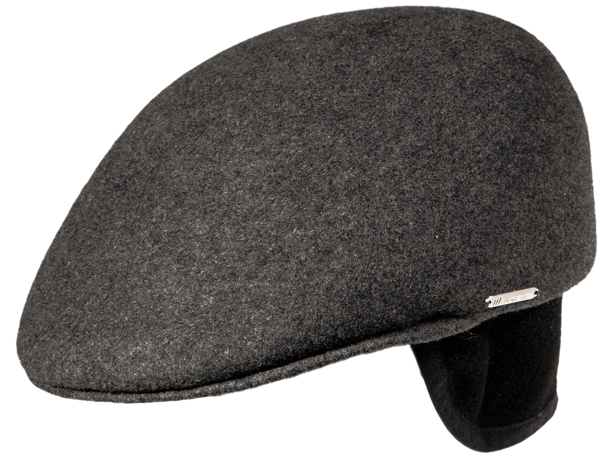 Sportliche Filzmütze mit Ohrenklappen - G101-007
