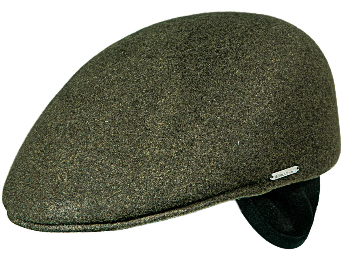 Sportliche Filzmütze mit Ohrenklappen - G101-007
