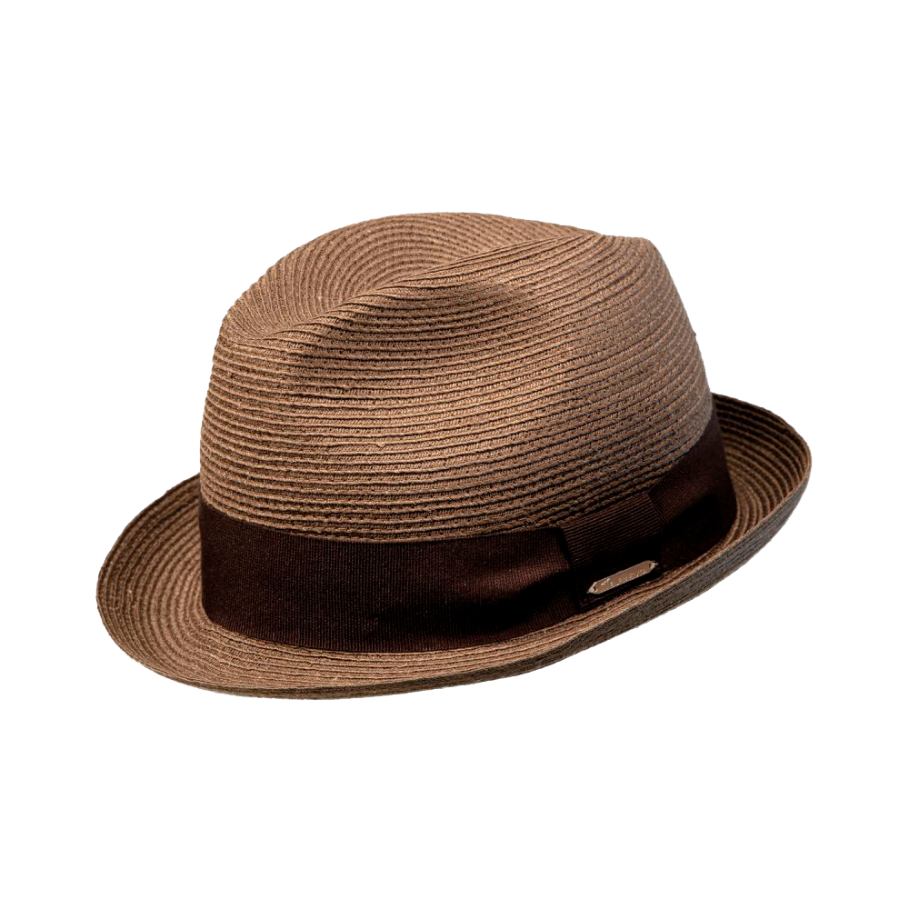 Luftiger Trilby mit Ripsband - R354-003